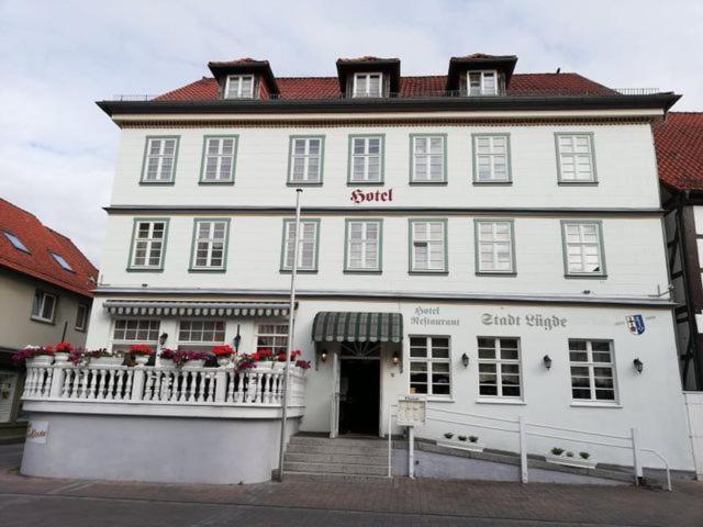Hotel Stadt Lügde Exterior foto